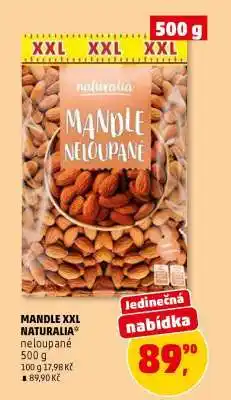 Penny Market MANDLE XXL NATURALIA nabídka