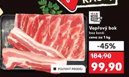 Kaufland Vepřový bok bez kosti nabídka
