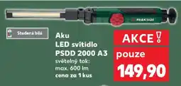 Kaufland Aku LED svítidlo PSDD 2000 A3 nabídka