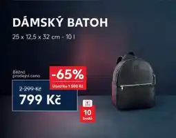Kaufland DÁMSKÝ BATOH nabídka