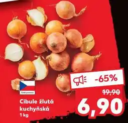 Kaufland Cibule žlutá kuchyňská nabídka