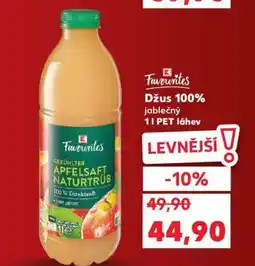 Kaufland Favorites Džus 100% jablečný nabídka