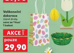 Kaufland Velikonoční dekorace nabídka