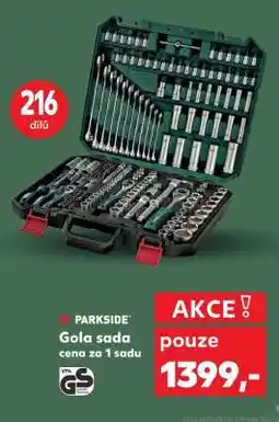 Kaufland Parkside Gola sada nabídka