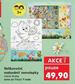 Kaufland Velikonoční malování/samolepky nabídka