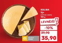 Kaufland KOLIBA Sýr pařený uzený 100 g nabídka