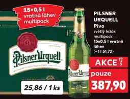 Kaufland Pilsner Urquell nabídka