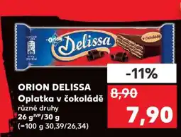 Kaufland ORION DELISSA Oplatka v čokoládě nabídka