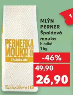Kaufland MLÝN PERNER Špaldová mouka hladká 1 kg nabídka