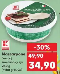 Kaufland Mascarpone nabídka