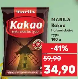Kaufland MARILA Kakao holandského typu 100 g nabídka
