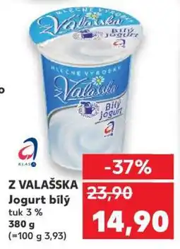Kaufland Z VALAŠSKA Jogurt bílý nabídka