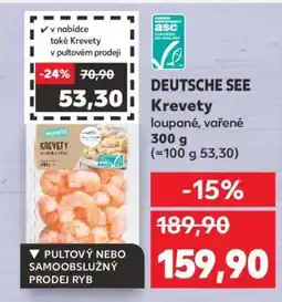 Kaufland DEUTSCHE SEE Krevety nabídka