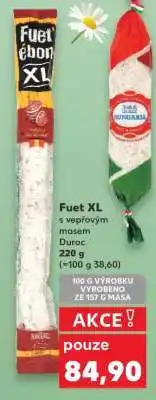 Kaufland Fuet XL nabídka