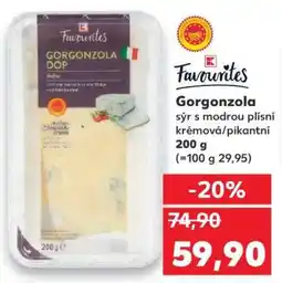 Kaufland Gorgonzola nabídka