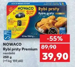 Kaufland Nowaco rybí prsty Prémium nabídka