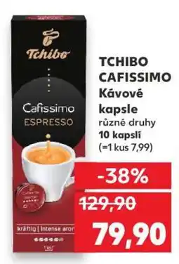 Kaufland Tchibo Cafissimo Kávové kapsle nabídka