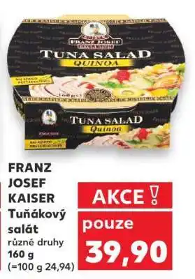 Kaufland FRANZ JOSEF KAISER TUŇÁKOVÝ SALÁT nabídka