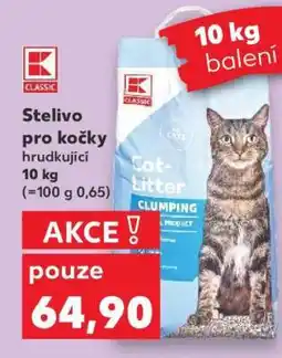 Kaufland Stelivo pro kočky hrudkující nabídka