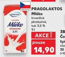 Kaufland PRAGOLAKTOS Mléko nabídka