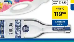 Tesco Becherovka Vodka nabídka