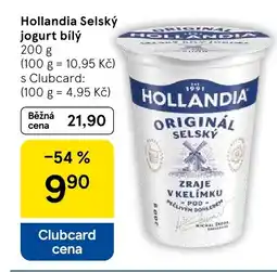 Tesco Hollandia Selský jogurt bílý nabídka