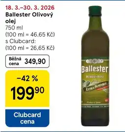 Tesco Ballester Olivový olej nabídka