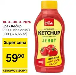 Tesco Spak Kečup nabídka