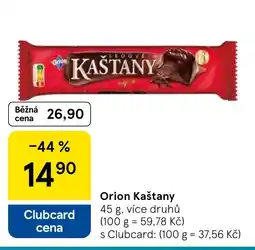 Tesco Orion Kaštany nabídka