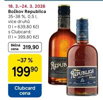 Tesco Božkov Republica nabídka
