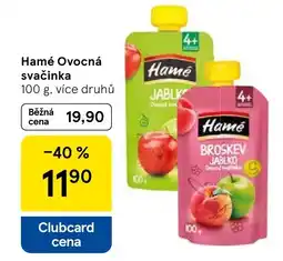 Tesco Hamé Ovocná svačinka nabídka