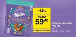 Tesco Milka Velikonoční vajíčka nabídka