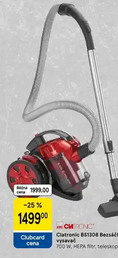 Tesco Clatronic BS1308 Bezsáčkový vysavač nabídka