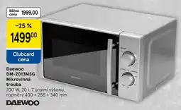 Tesco Daewoo DM-2013MSG Mikrovlnná trouba nabídka