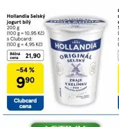 Tesco Hoollandia selský jogurt bílý nabídka