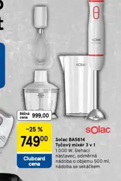 Tesco Tyčový mixer nabídka