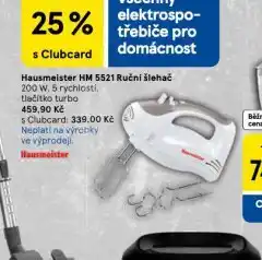 Tesco Ruční šlehač nabídka