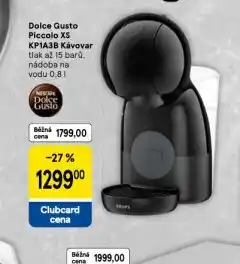 Tesco Dolce gusto kávovar nabídka