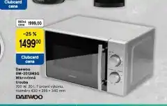 Tesco Daewoo mikrovlnná trouba nabídka
