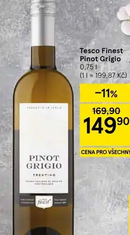 Tesco Tesco Finest Pinot Grigio nabídka