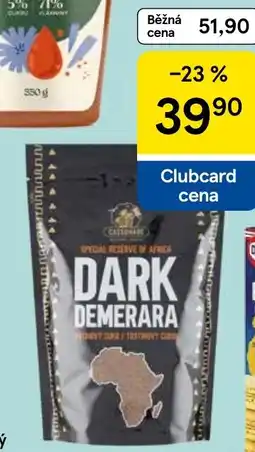 Tesco Cassonade Dark Demerara třtinový cukr nabídka