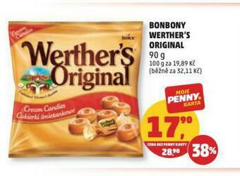 Penny Market Bonbony werther´s original nabídka