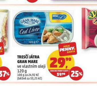 Penny Market Tresčí játra gran mare nabídka
