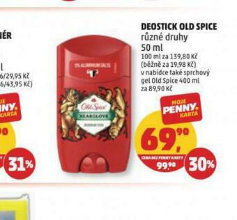 Penny Market Old spice deostick nabídka