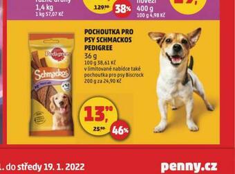 Penny Market Pedigree pochoutka pro psy nabídka