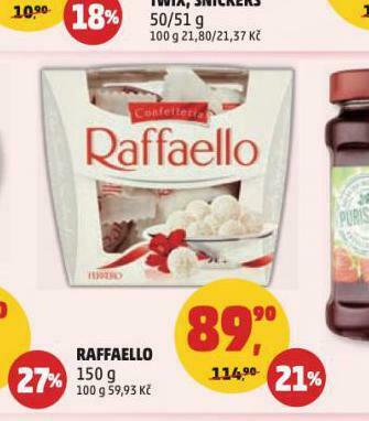 Penny Market Raffaello nabídka