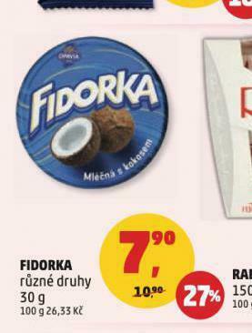 Penny Market Fidorka nabídka