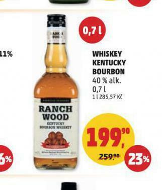 Penny Market Whisky kentucky bourbon nabídka