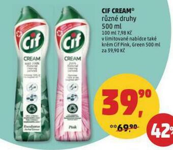 Penny Market Cif cream nabídka