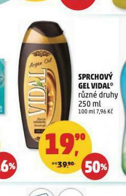Penny Market Vidal sprchový gel nabídka